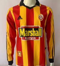 1999/2000 Galatasaray Home Retro Long Sleeve Soccer Jersey