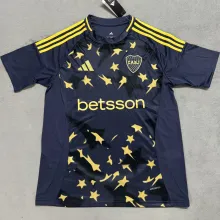 2025 Boca Third Black Fans Soccer Jersey