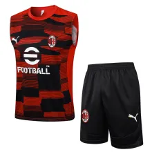 2025/26 AC  Red  Vest Training Jersey(A Set)
