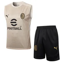 2025/26 AC  Apricot  Vest Training Jersey(A Set)