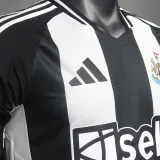 WINNERS #25 Newcastle Home Player Version Jersey 2024/25（SAM FENDER People Watching有号下广告）★★