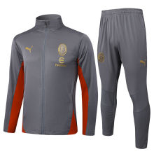 2025/26 AC  Grey Jacket Tracksuit