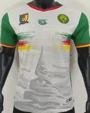 2025/26 Cameroon Third White Player Version Soccer Jersey