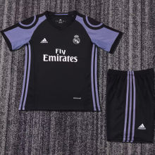 2016/17 RM Third Retro Kids Soccer Jersey