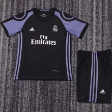 2016/17 RM Third Retro Kids Soccer Jersey