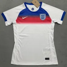 2025/26 England Home White Women Soccer Jersey 女