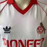 1980/1981 1. FC Köln Home White Retro Soccer Jersey