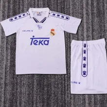 1994/96 RM Home White Retro Kids Soccer Jersey
