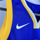 Warriors BUTLER III #10 Blue Kids NBA Jersey 热压