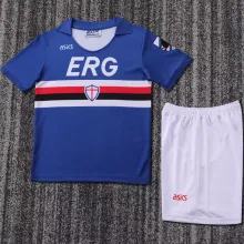 1990/91 Sampdoria Home Retro Kids Soccer Jersey