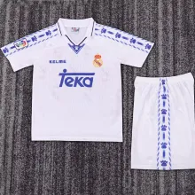 1966/97 RM Home White Retro Kids Soccer Jersey