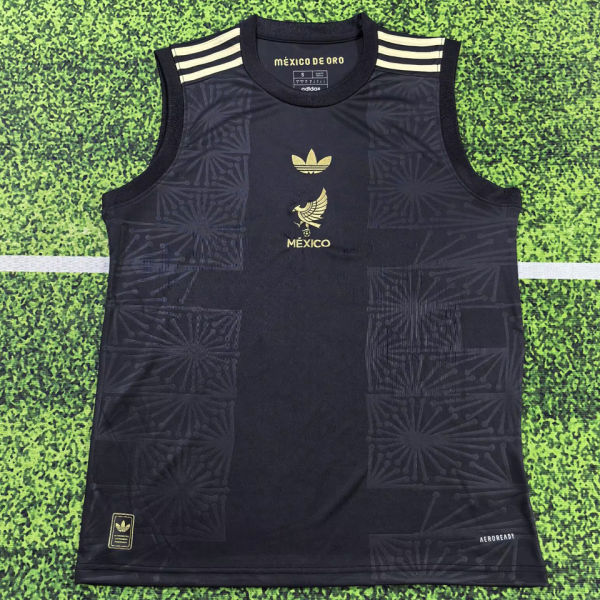 2025 Mexico Black Special Edition México de Oro Vest Jersey