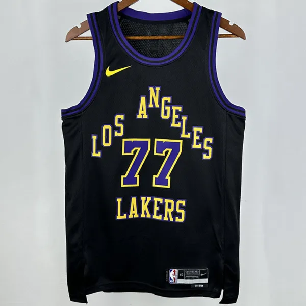 2024 Lakers DONCIC #77 City Edition NBA Jerseys