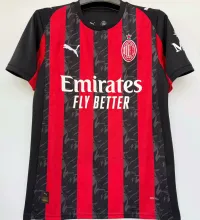 2025/26 AC Milan 1:1 Quality Home Fans Soccer Jersey