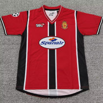 2001/2002 Mallorca Home Red Retro Fans Soccer Jersey