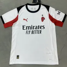2025/26 AC Milan Away White Fans Soccer Jersey
