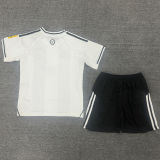 2025/26 Newcastle Home Black White Kids Soccer Jersey