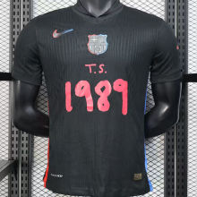 2024/25 BA Away 1989 Black Player Version Soccer Jersey 胸前新广告