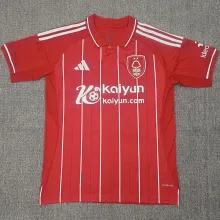 2025/26 Nottingham Forest Home Red Fans Soccer Jersey