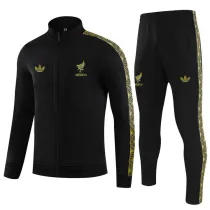 2025/26 Mexico Black Jacket Tracksuit