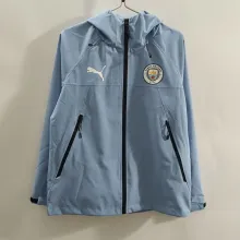 2025/26 Man City Light  Blue Windbreaker