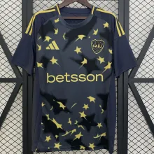 25/26 Boca  Special Edition Third Black Fans Soccer Jersey