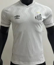 2025/26 Santos Home White Player Version Soccer Jersey