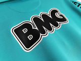 2012/13 Santos Blue Retro Long Sleeve Soccer Jersey