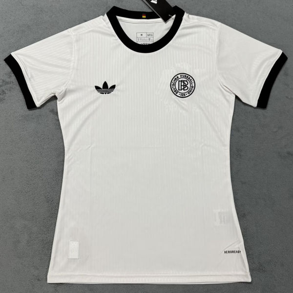 2025 Germany 125Th Anniversary White Women Soccer Jersey 女