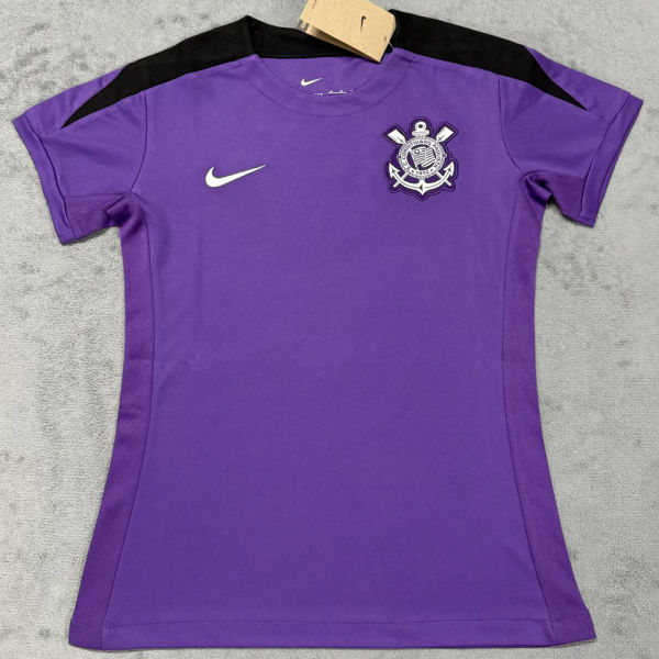 2025 Corinthians Purple Training Women Soccer Jersey