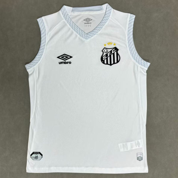 2025/26 Santos Home White Vest Jersey