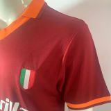 1983/1984 Roma Home Red Retro Soccer Jersey