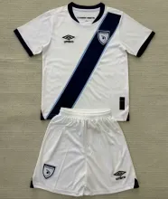 2025/26 Guatemala Home White Kids Soccer Jersey