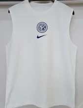 2025 In Milan White Pure Cotton Vest Jersey