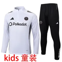 2025/26 Inter Miam White Kids Sweater Tracksuit