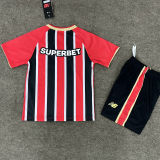2025/26 Sao Paulo Away Kids Soccer Jersey