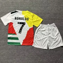 RONALDO #7 Club Combine Version Kids Soccer Jersey