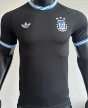 2025/26 Argentina Away Black Player Version Jersey