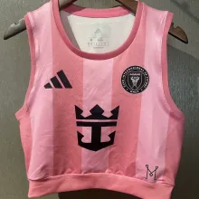 2025/26 Inter Miami Home Pink Women Yoga Vest Jersey 女