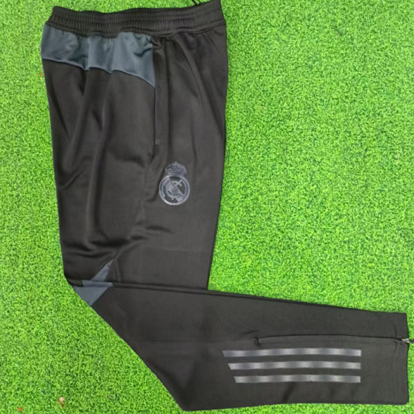 2025/26 RM Grey And Black Sports Trousers 黑配灰