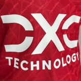2025/26 M Utd 1:1 Quality Home Red Fans Soccer Jersey