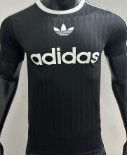 2025 AD~ Black Retro Style Player Version Soccer Jersey