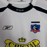 2005 Colo-Colo Home White Retro Soccer Jersey
