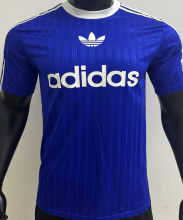 2025 AD~ Blue Retro Style Player Version Soccer Jersey