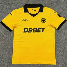 2025/26 Wolves Home Yellow Fans Soccer Jersey