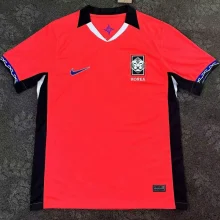 2025/26 South Korea Home Red Fans Soccer Jersey
