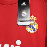 2011/12 RM Away Red Retro Player Version Lopng Sleeve Soccer Jersey 球员版