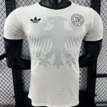 2025 Germany 125Th Special Edition White Player Version Jersey 胸前有暗纹