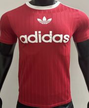 2025 AD~ Red Retro Style Player Version Soccer Jersey