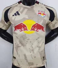2025/26 New York Red Bull Away Player Version Soccer Jersey 纽约红牛